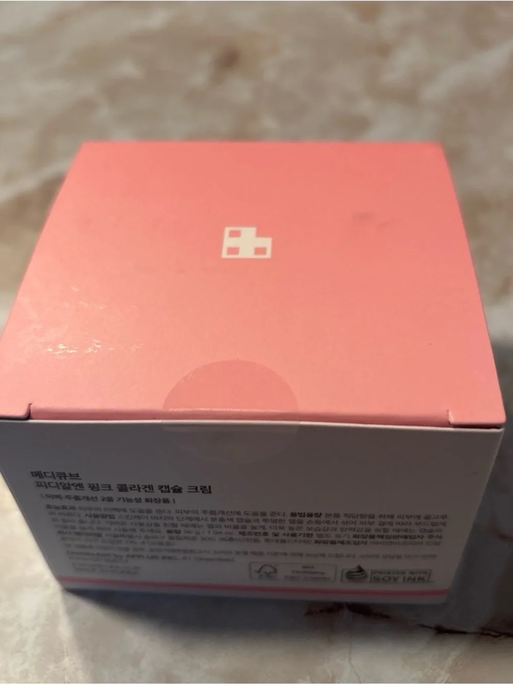Medicube PDRN Pink Collagen Capsule Cream — Pink Moisturizing Face Cream